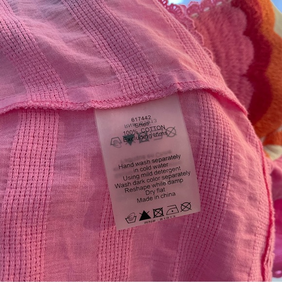 Anthropologie - Plenty by Tracy Reese Embroidered Babydoll Blouse - Size M - Picture 9 of 9